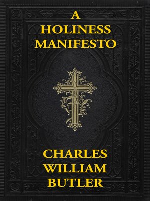 cover image of A Holiness Manifesto